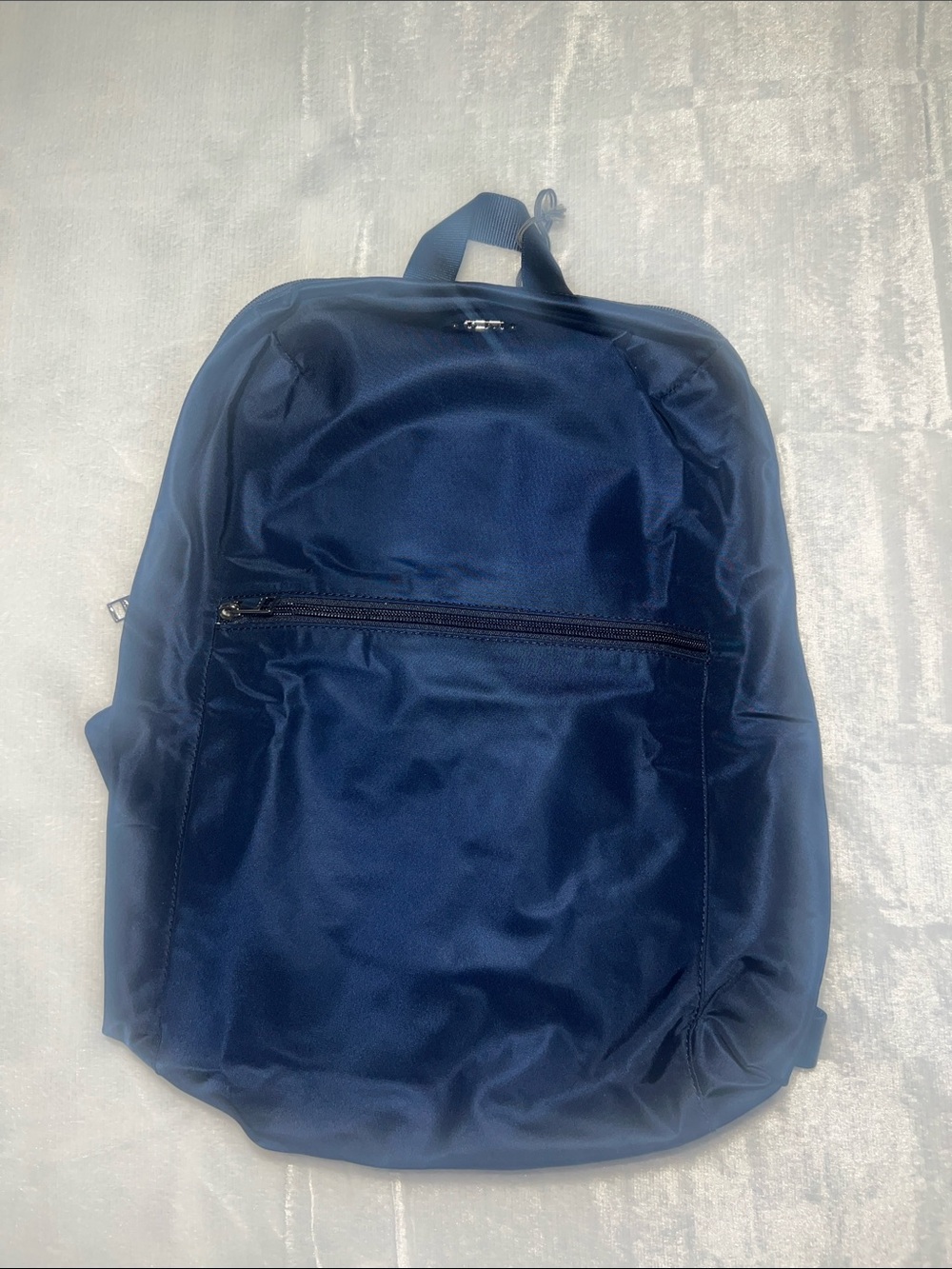 Tumi Navy Blue Just in Case Backpack
